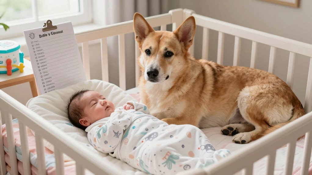 assess dog s readiness before baby