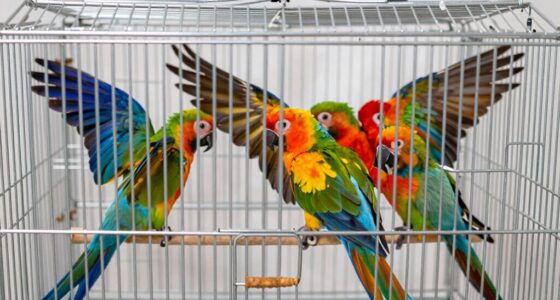 cage dimensions and spacing