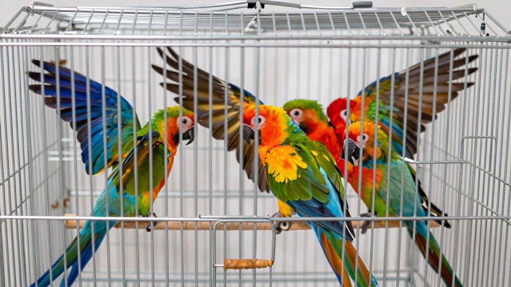 cage dimensions and spacing