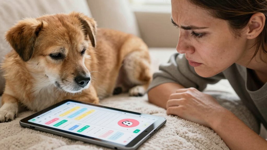 call vet when symptoms appear