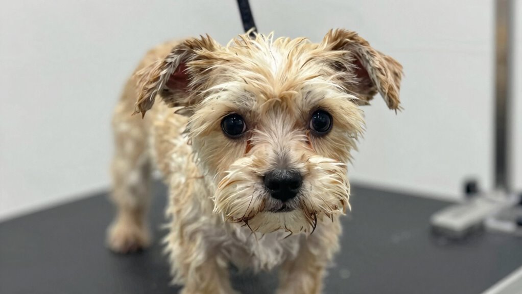 calm comforting grooming environment