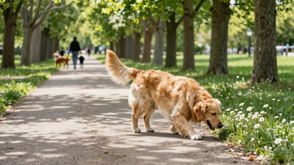 calm stress free dog walks