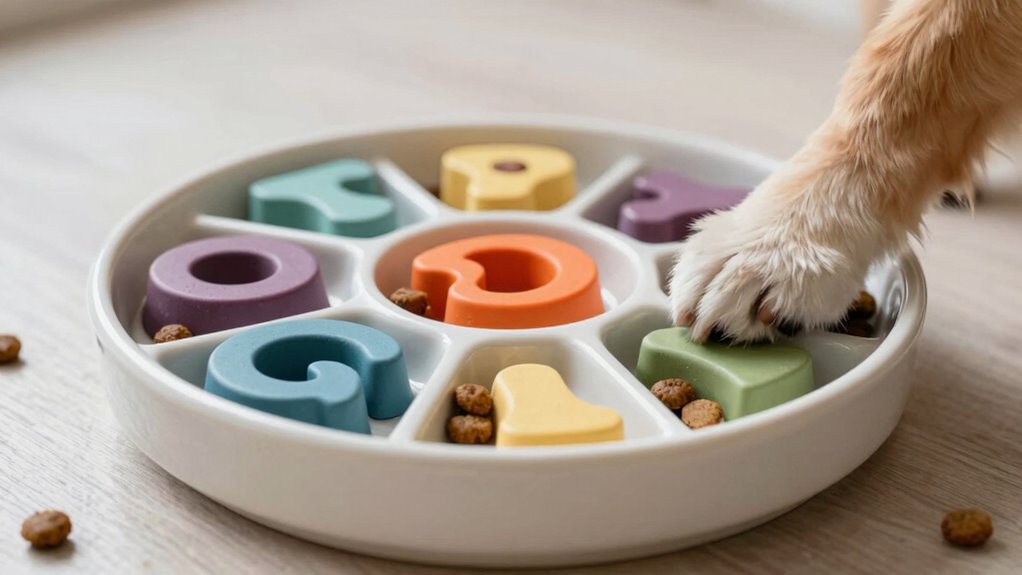 calming engaging pet mealtime