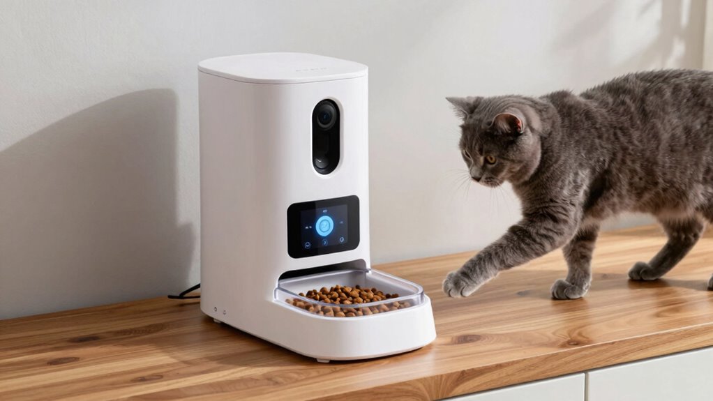 camera quality and feeding schedule