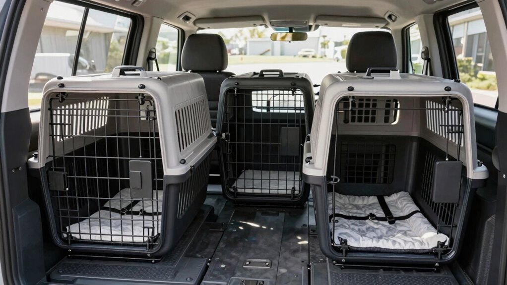 cargo dog crate considerations