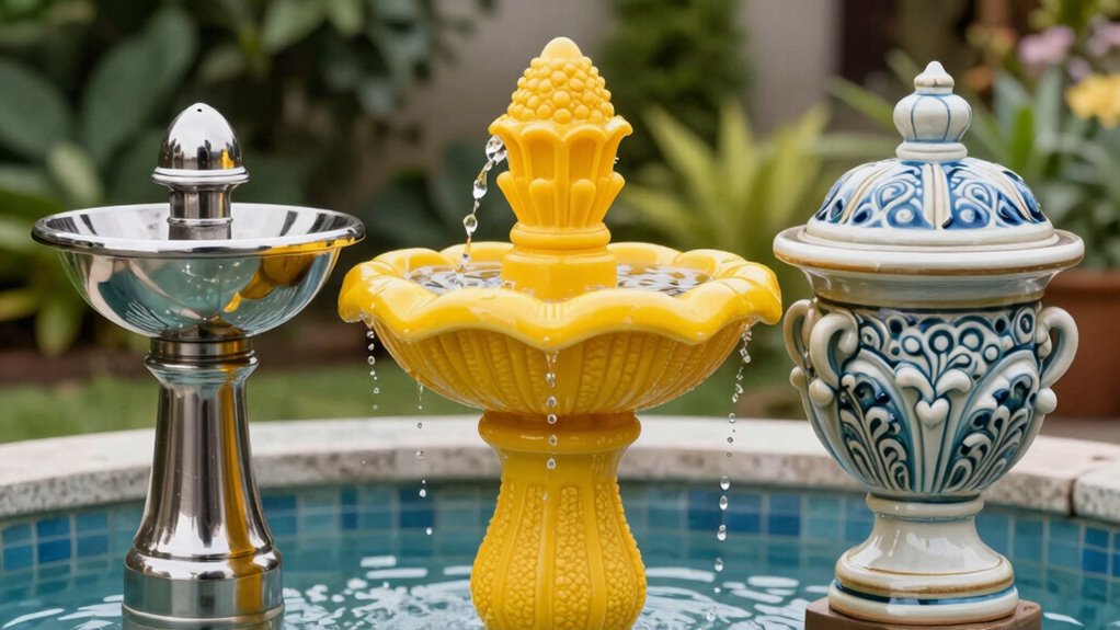 choose durable fountain materials