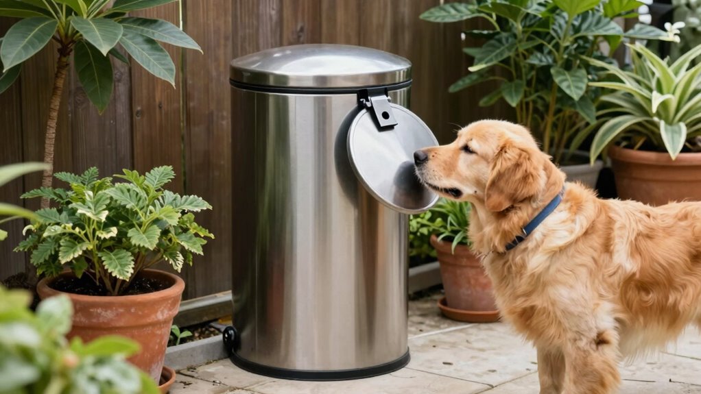 choose durable secure trash cans