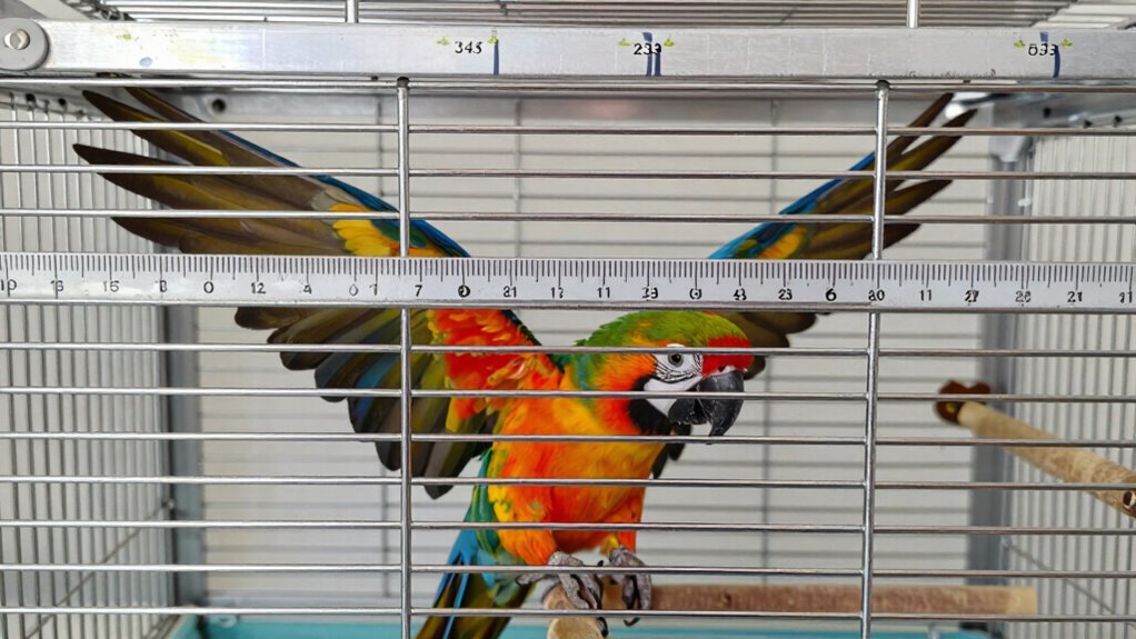 choose spacious cage width