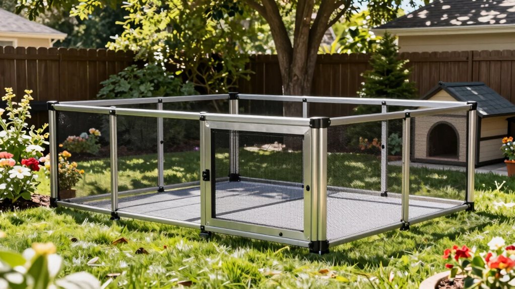 choosing durable safe outdoor runs