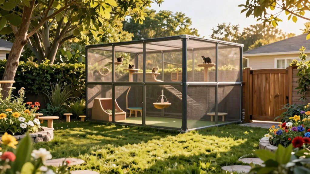 choosing large backyard catio