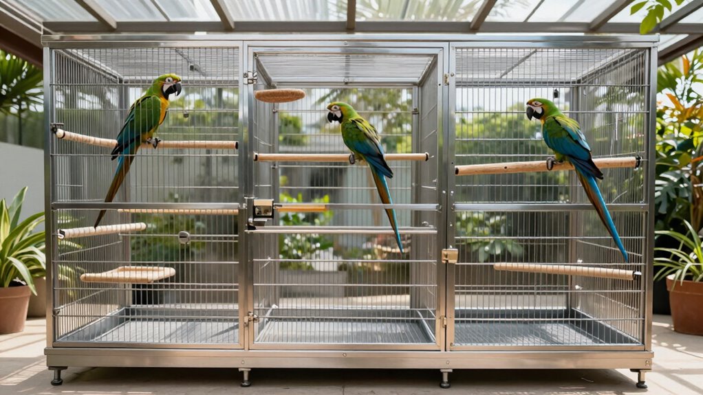 choosing safe spacious cages