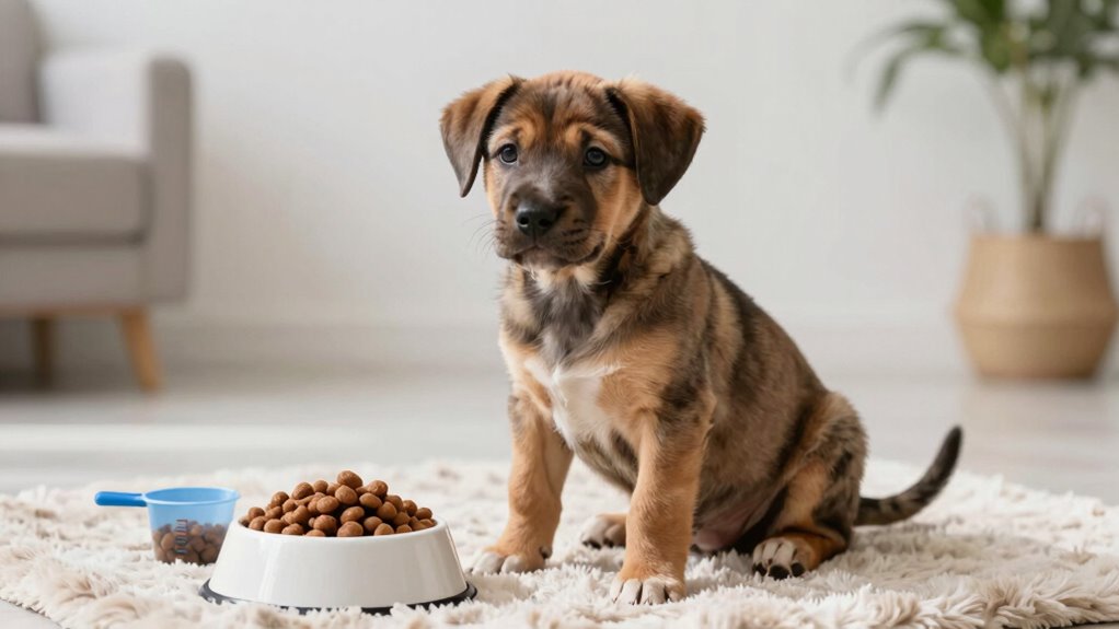 consistent portion controlled feeding schedule