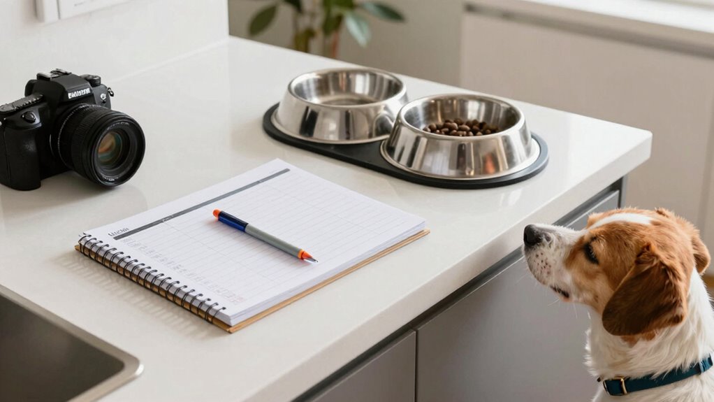 consistent prepared feeding routine