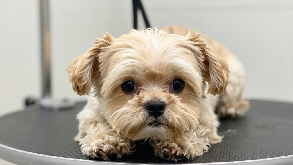 create a calm grooming environment