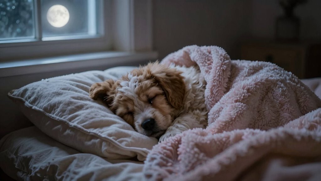 create a secure cozy puppy space