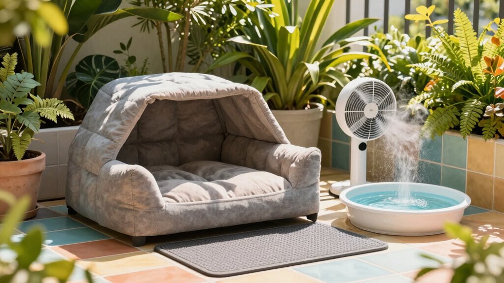 create comfortable cooling space