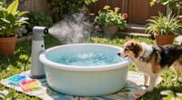 create pet safe cooling station