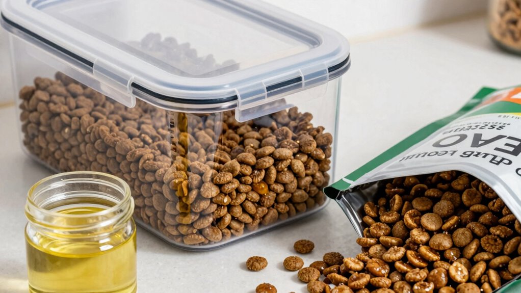 detect spoiled kibble early