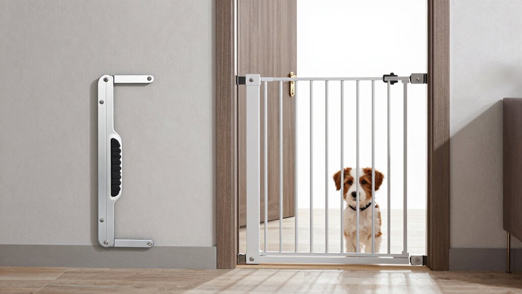 dog gate mounting options