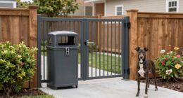 dog proof trash area design