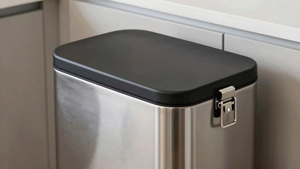dog proof trash can features