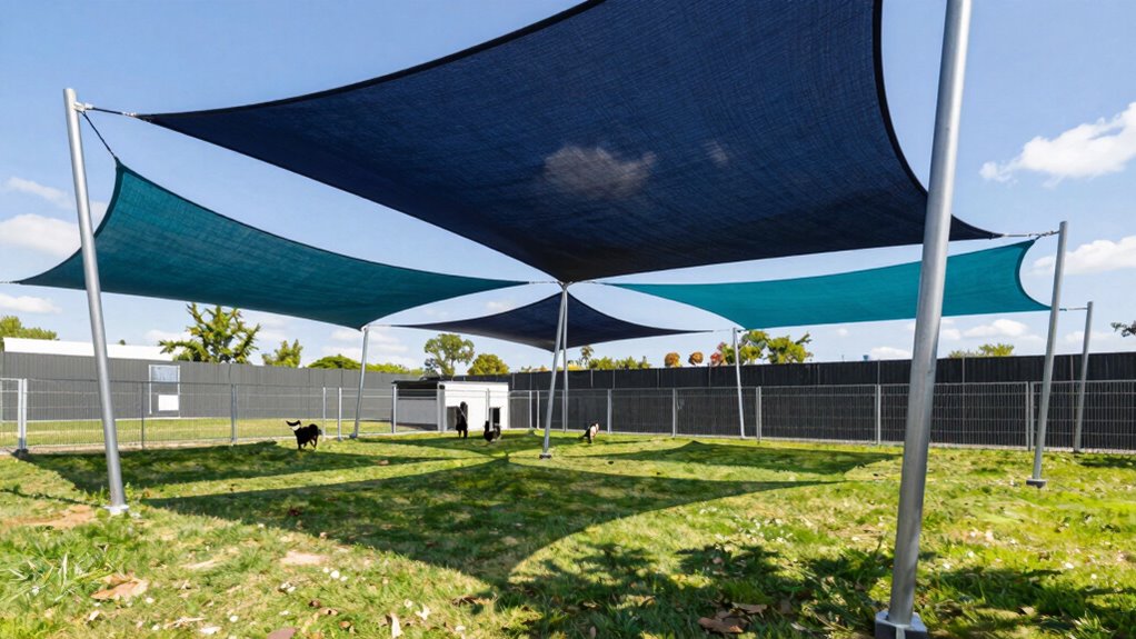 dog run shade considerations