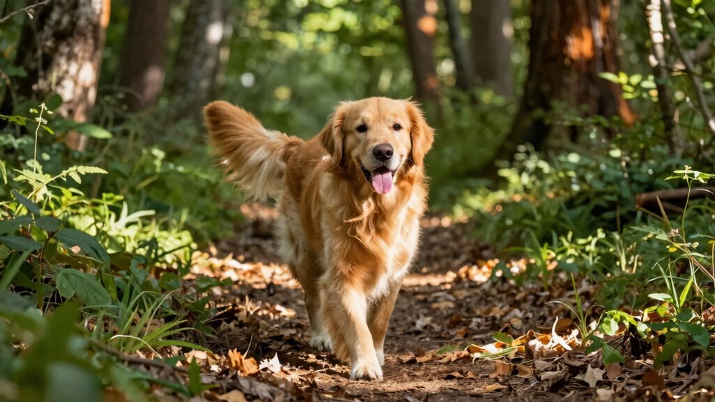 dog stress relief walk