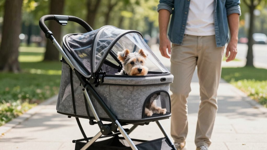 dog strollers aids or issues