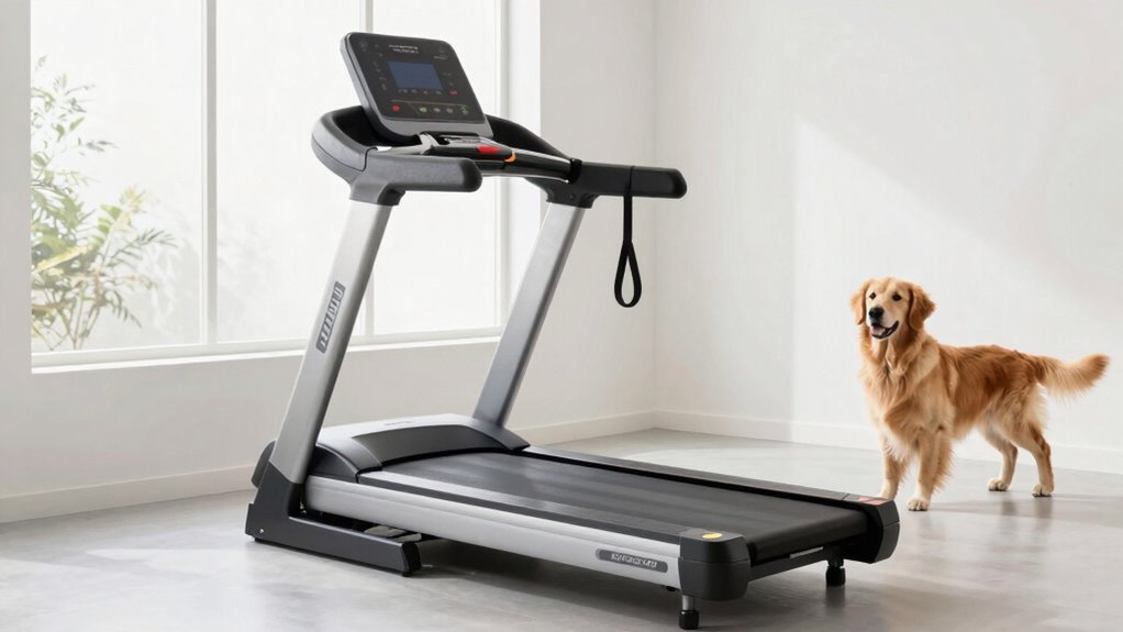 dog treadmill safety features