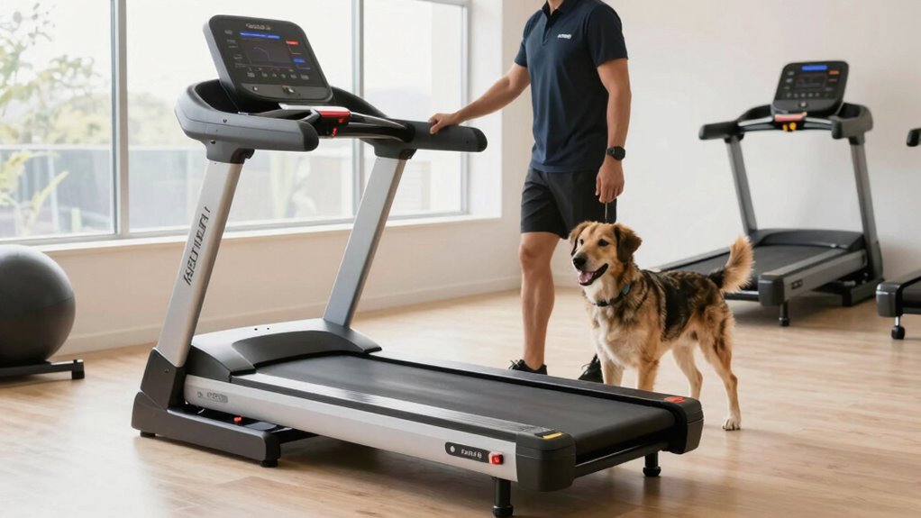 dog treadmill safety features