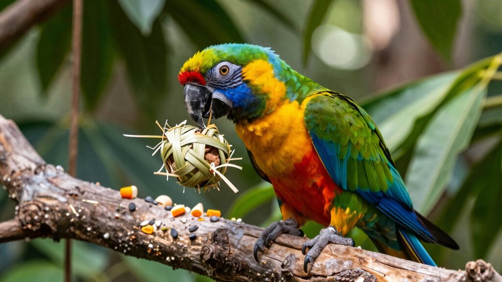 encourage natural foraging behaviors