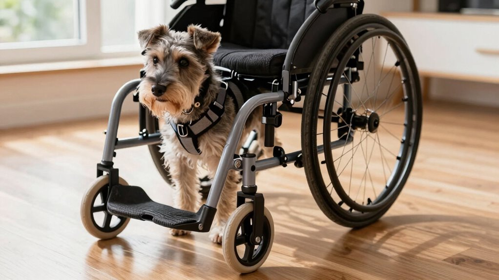 front leg wheelchair considerations