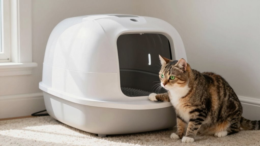 gradual self cleaning transition