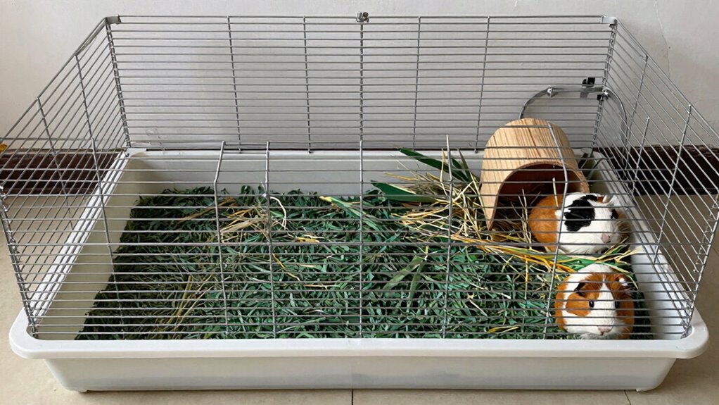 guinea pig cage grid