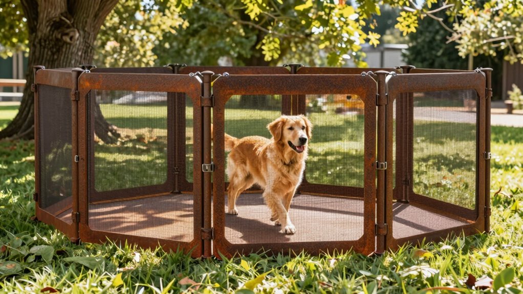 heavy duty large dog playpen