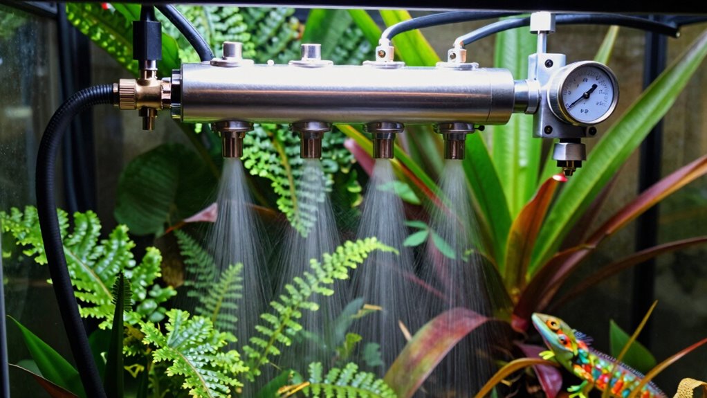 high pressure misting considerations