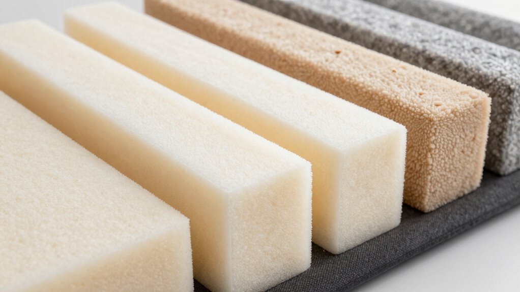 higher density foam support