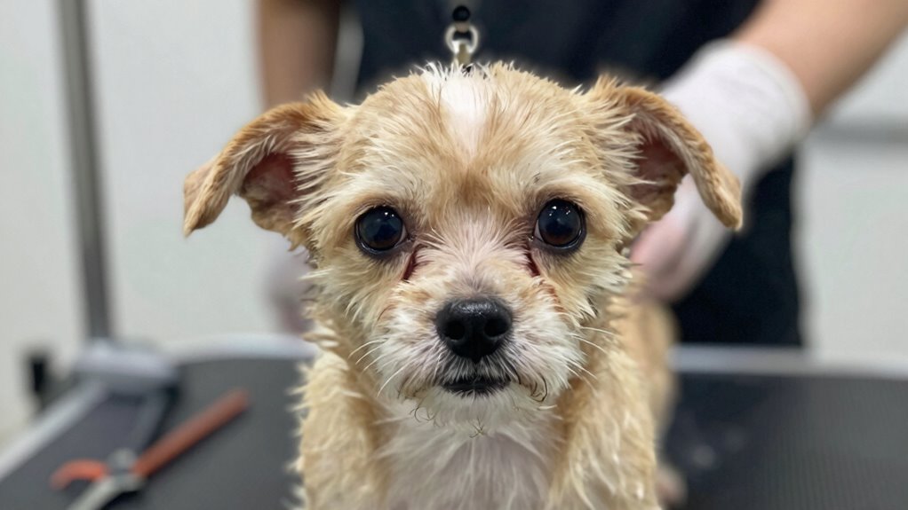 identify grooming stress signs