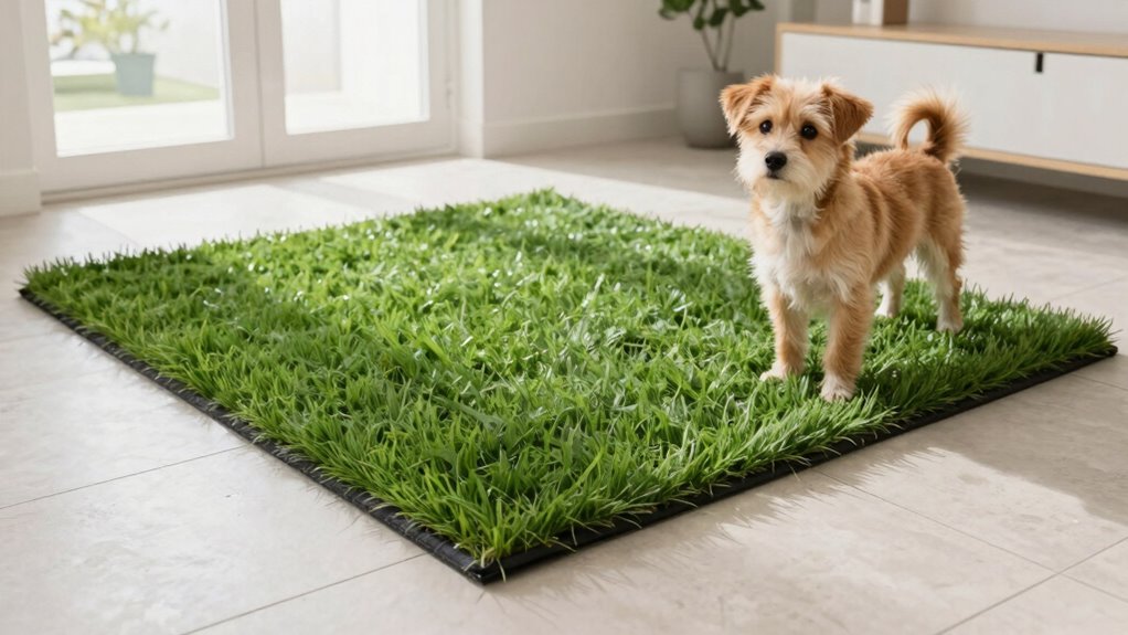 indoor bathroom routine training