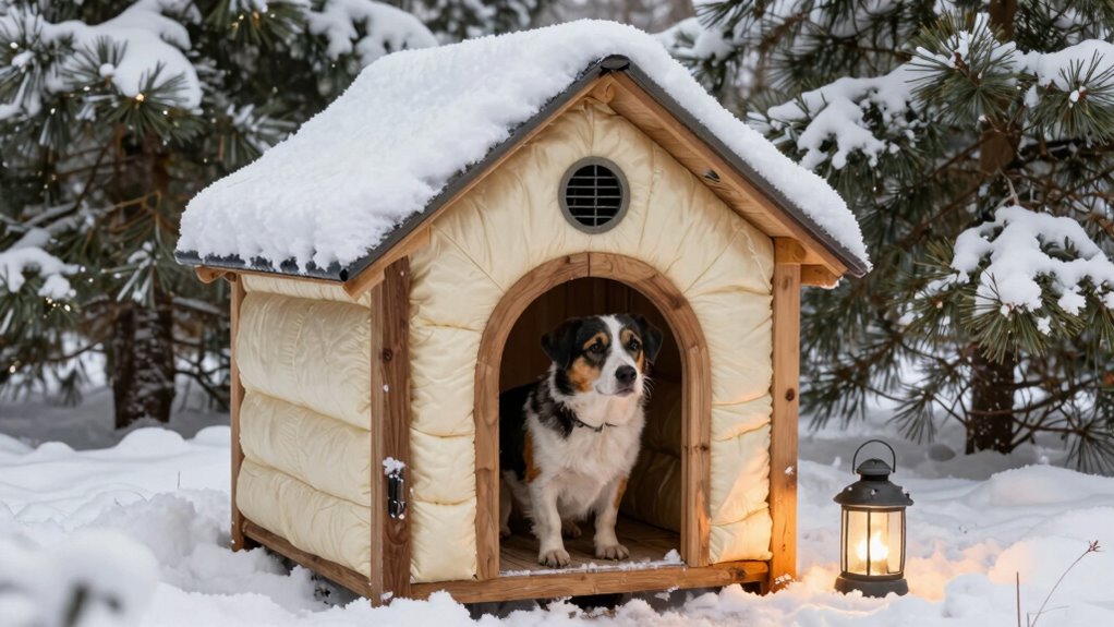 insulation ensures outdoor comfort