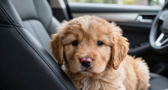introduce puppies to car rides