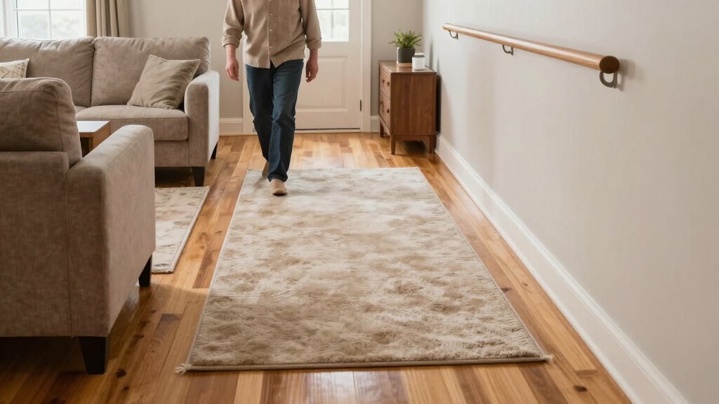 keep walkways clear regularly