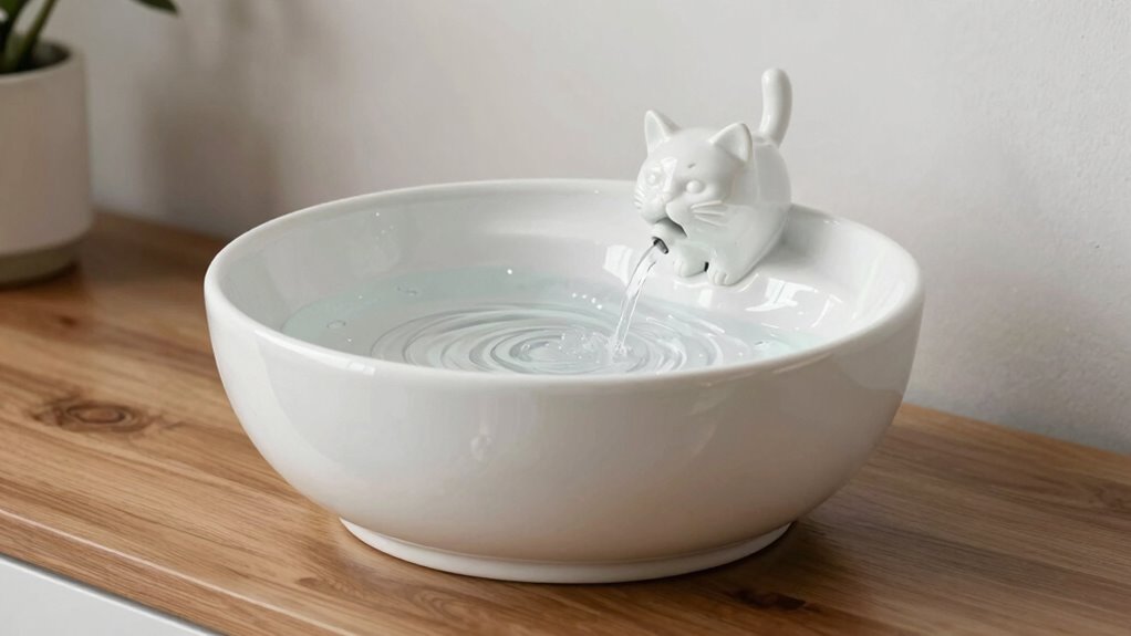 large ceramic fountain considerations