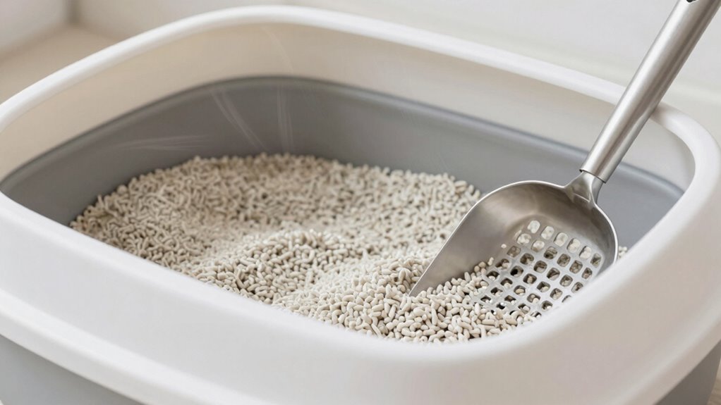 maintain clean odor free litter