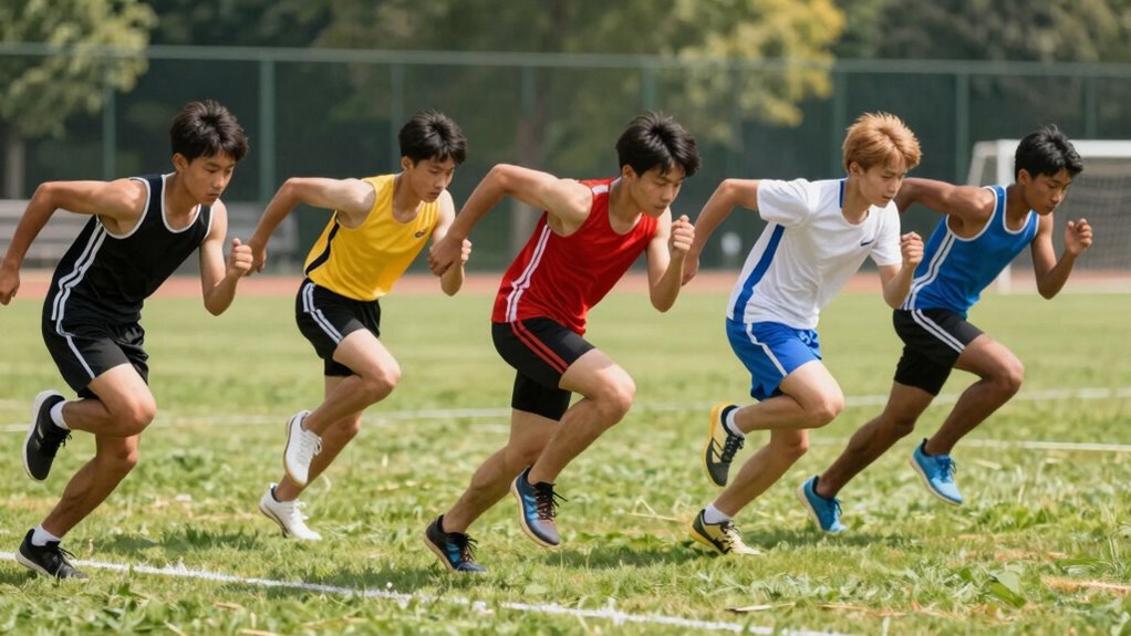 maintain proper sprint mechanics