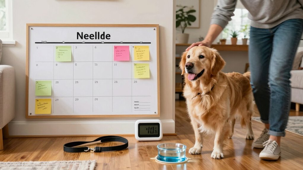 maintain routine and hygiene