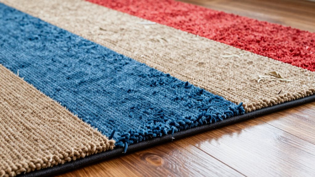 maintain rug backing properly