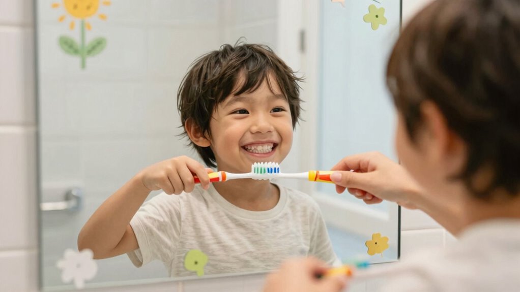 make brushing fun together