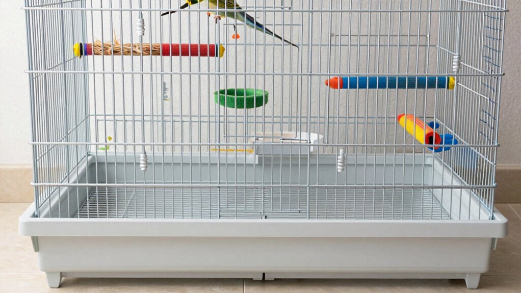 match cage size with enrichment