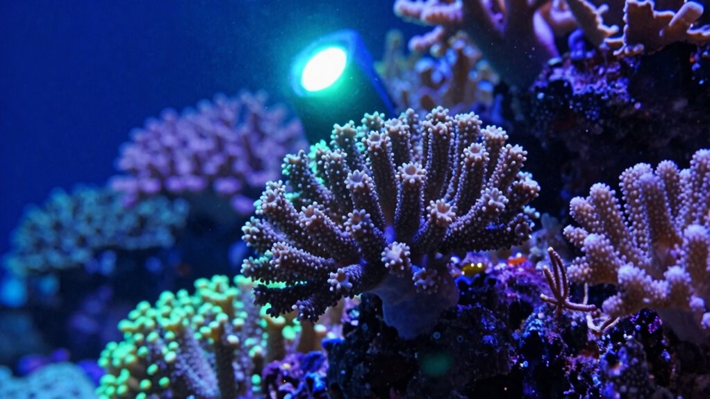measuring light for coral health